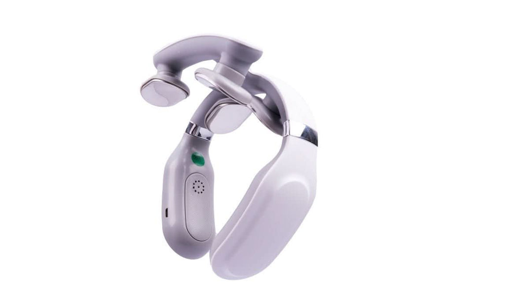 4-In-1 Neck Massager With Heat And Vibration For Deep Relaxation At Home And Office
