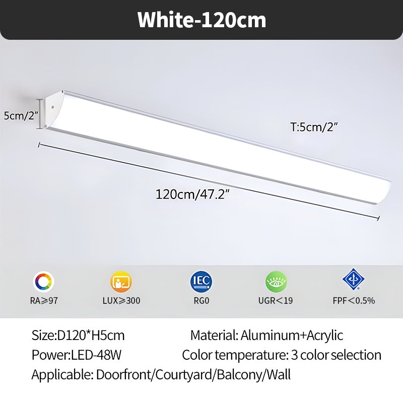 Vandtæt Udendørs Væglampe - Orntli