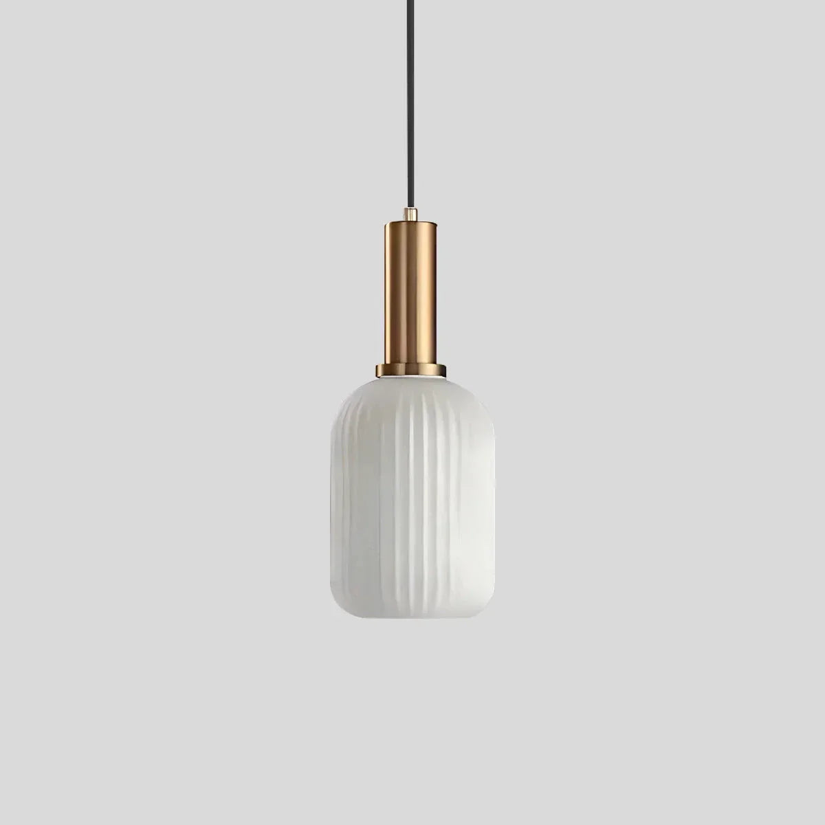 Nordic Vintage Glass Striped Pendeant Light - Orntli
