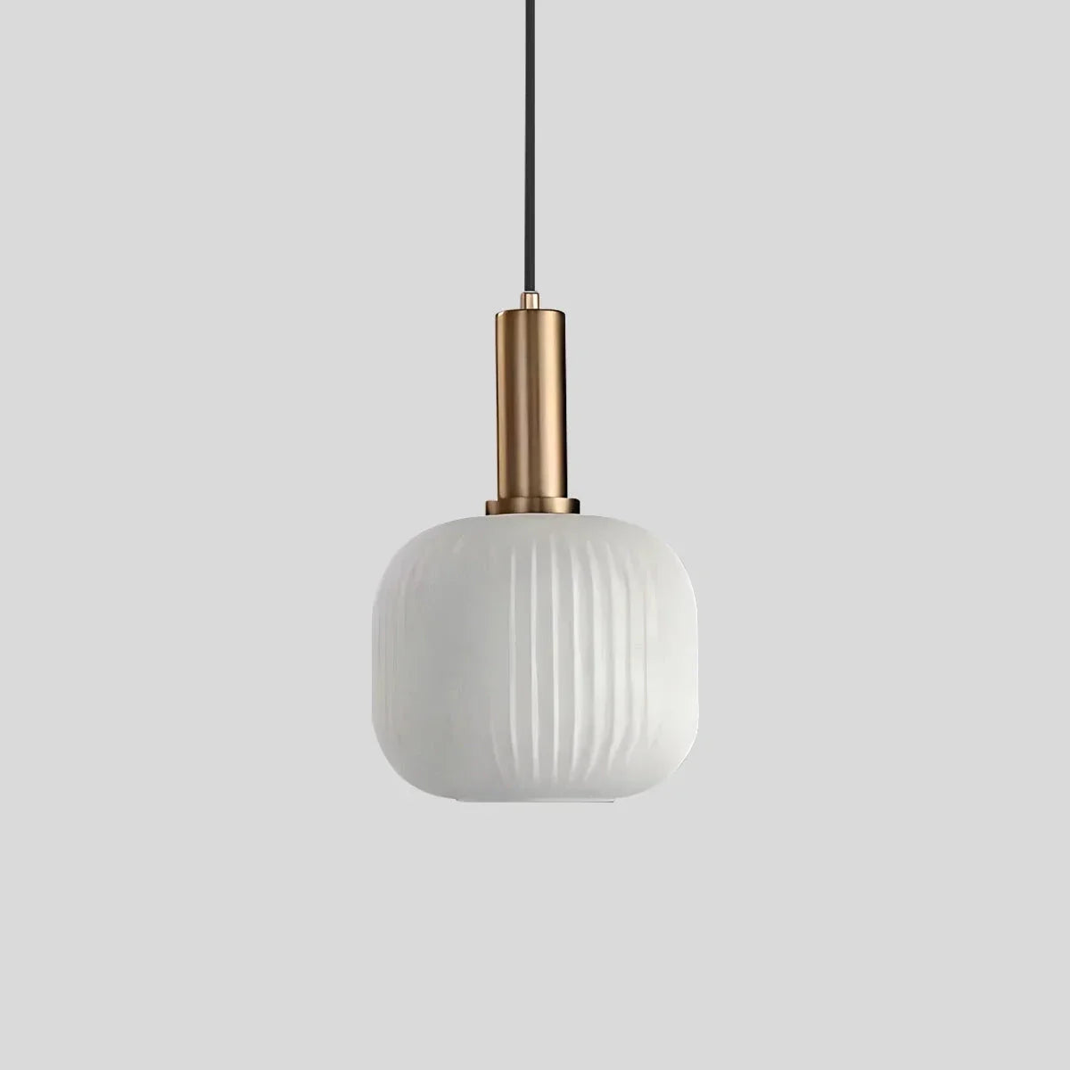 Nordic Vintage Glass Striped Pendeant Light - Orntli