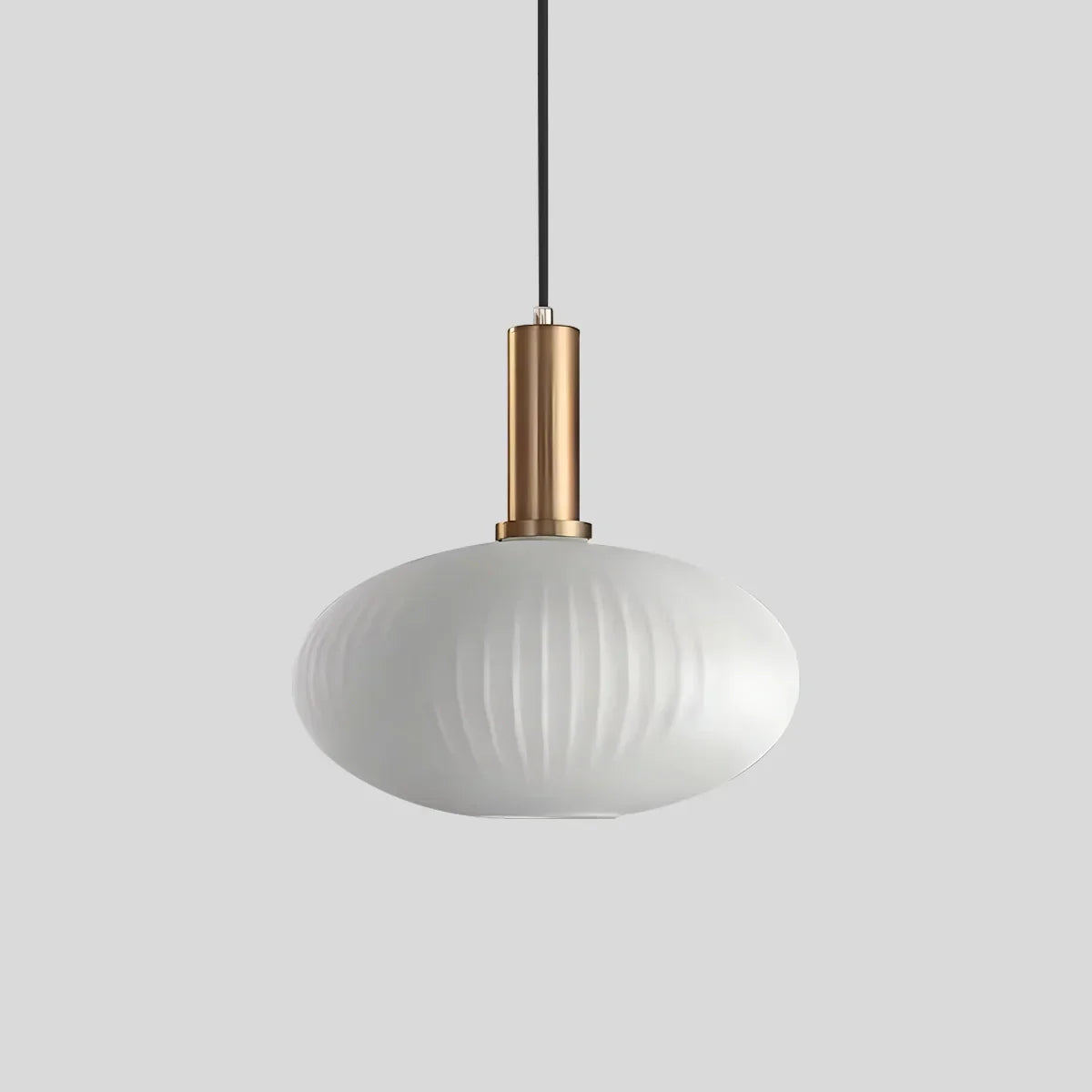 Nordic Vintage Glass Striped Pendeant Light - Orntli