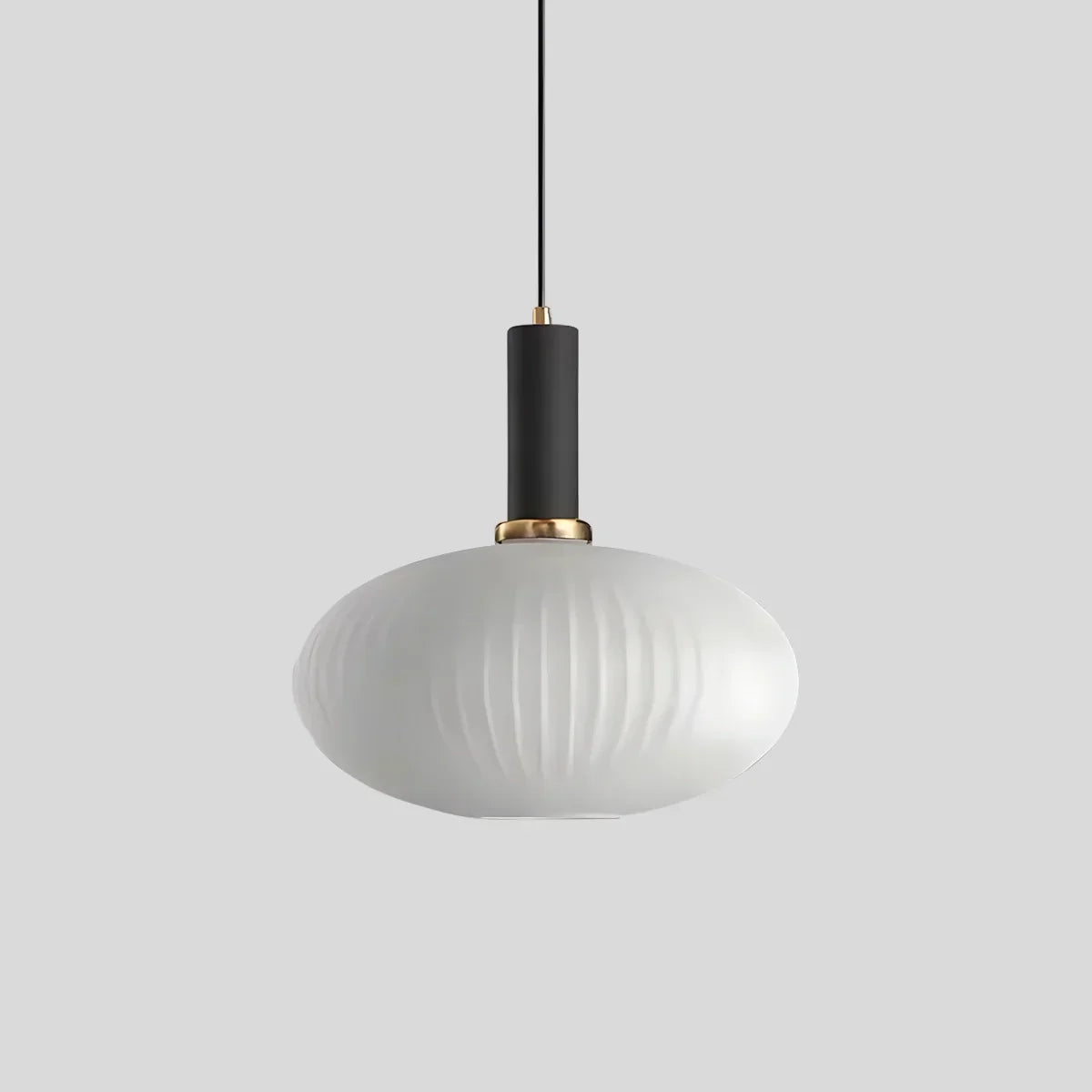Nordic Vintage Glass Striped Pendeant Light - Orntli