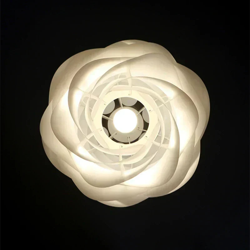 RosaryGlow - Sanatsal Cam Tavan Lambası