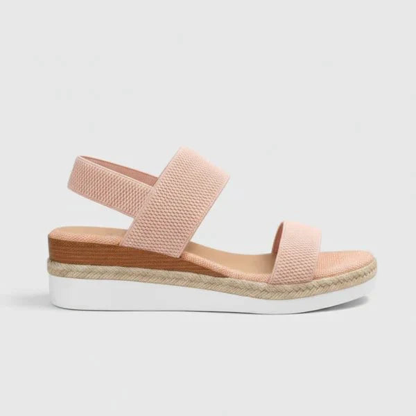 Damen Plateau-Sandalen mit Größenoptionen und verstellbaren Riemen