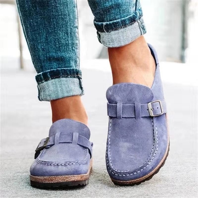 Women's Orthopedic Slip-On Footwear With Comfortable Fabric