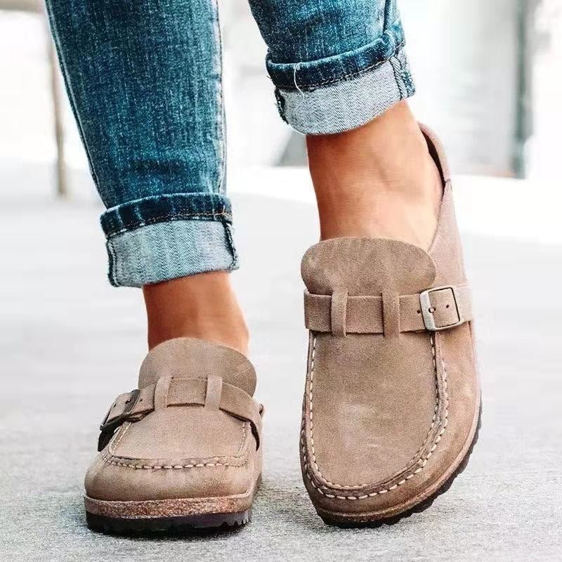 Women's Orthopedic Slip-On Footwear With Comfortable Fabric