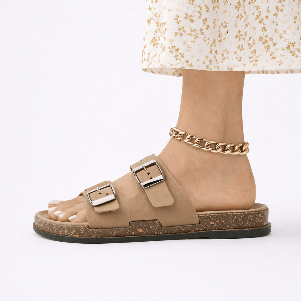 Sandali estivi comodi da donna con calzature di supporto