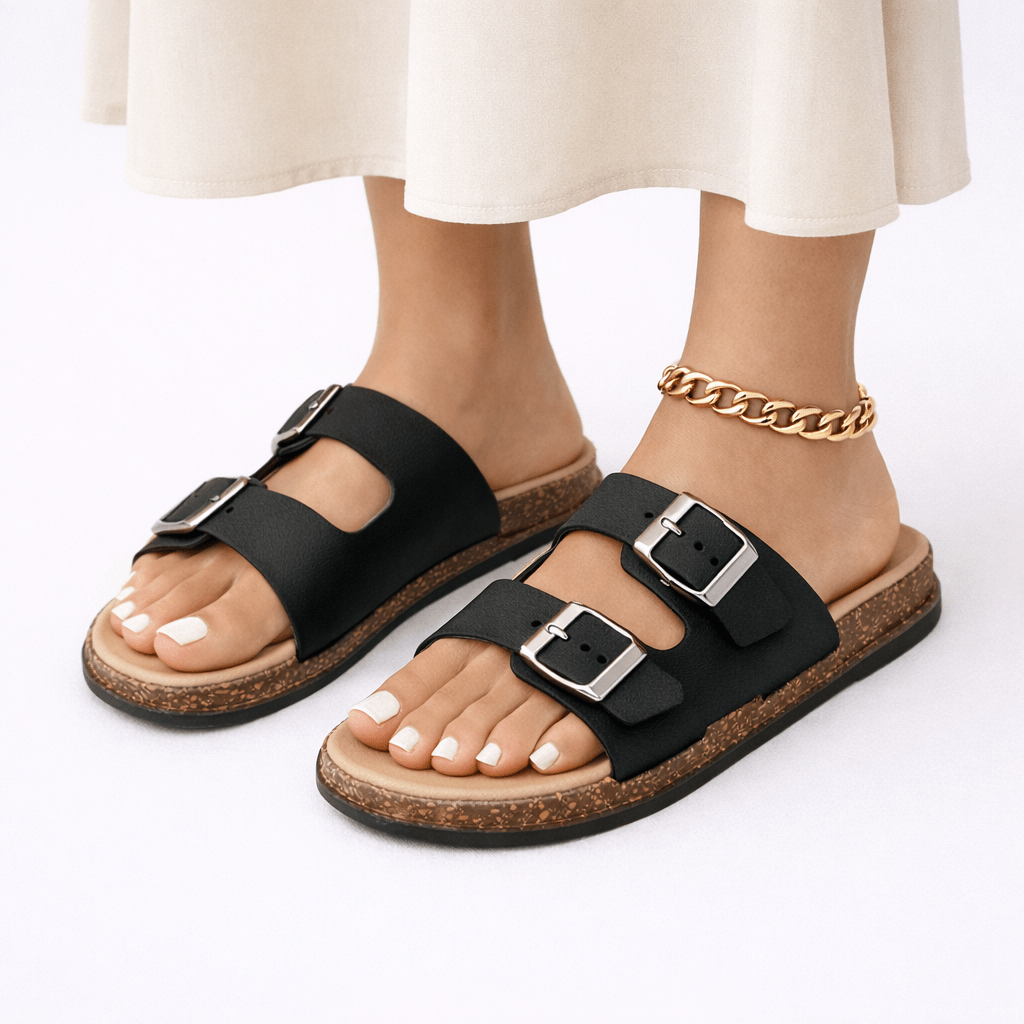 Sandali estivi comodi da donna con calzature di supporto