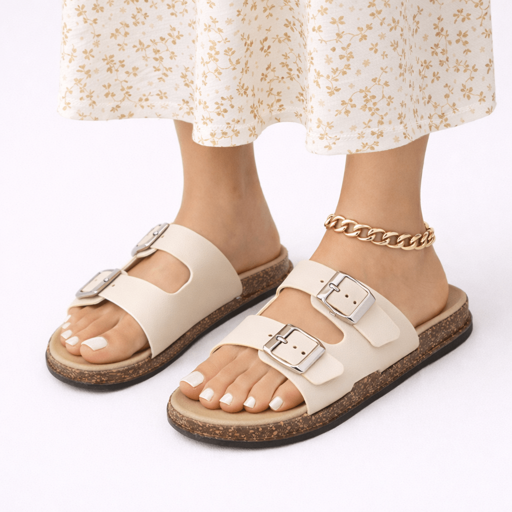 Sandali estivi comodi da donna con calzature di supporto