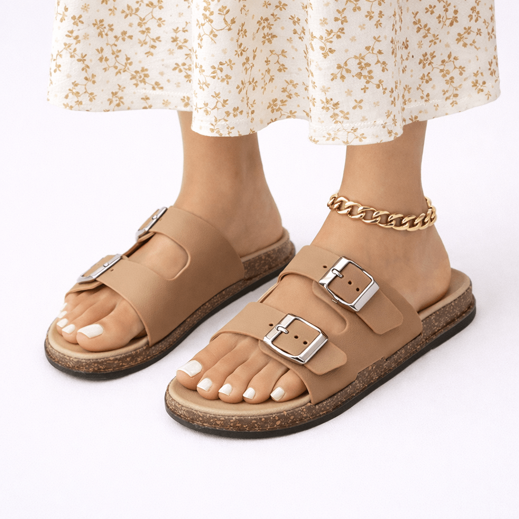 Sandali estivi comodi da donna con calzature di supporto