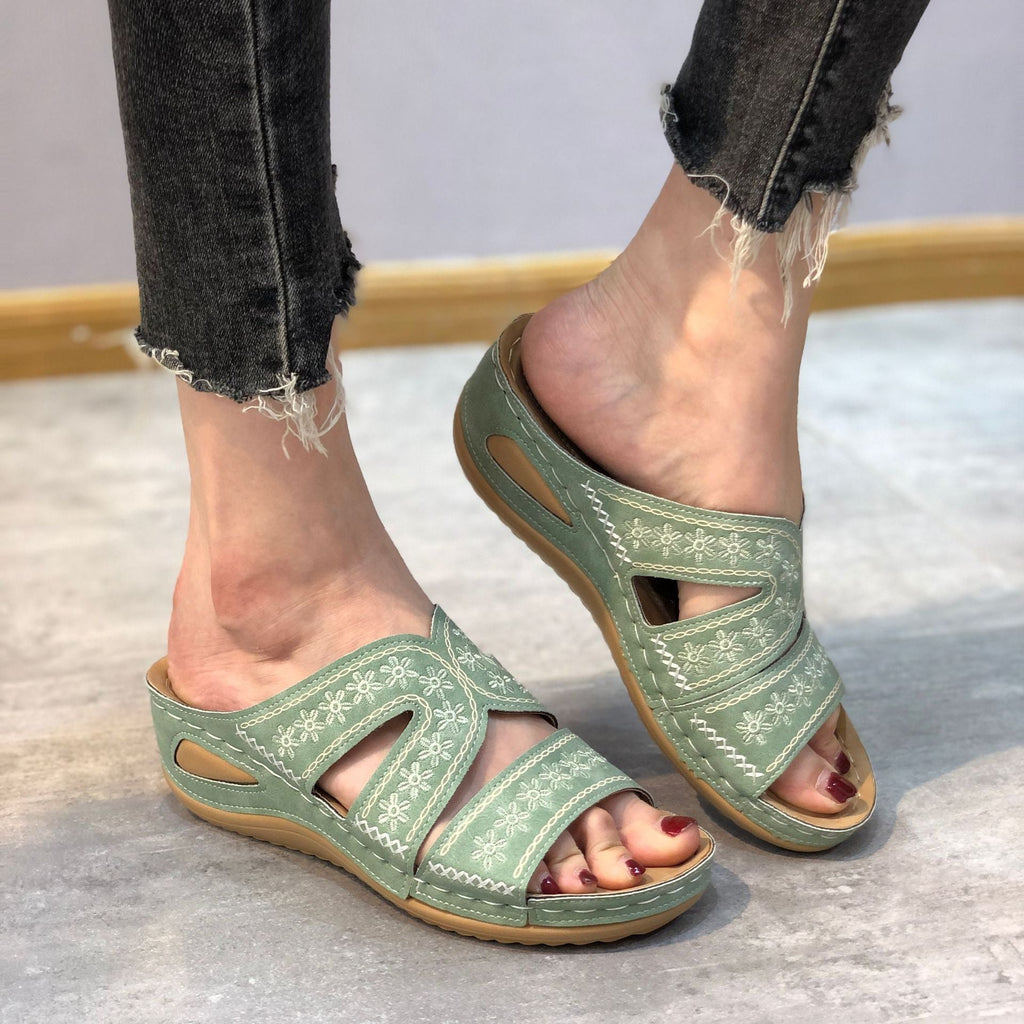 Women's Adjustable Orthopedic Sandals For Summer Comfort Multiple Sizes