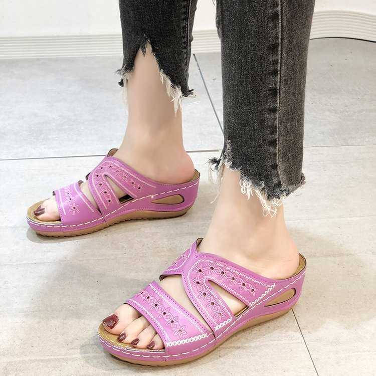 Women's Adjustable Orthopedic Sandals For Summer Comfort Multiple Sizes