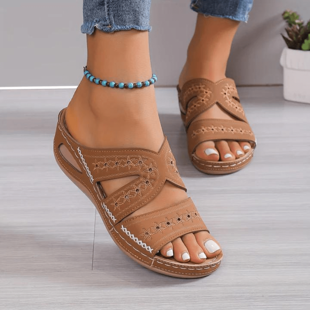 Women's Adjustable Orthopedic Sandals For Summer Comfort Multiple Sizes