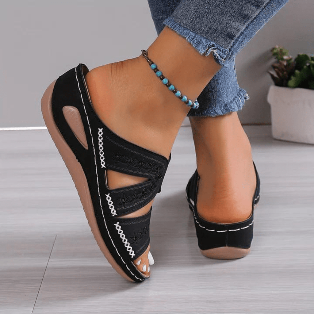 Women's Adjustable Orthopedic Sandals For Summer Comfort Multiple Sizes