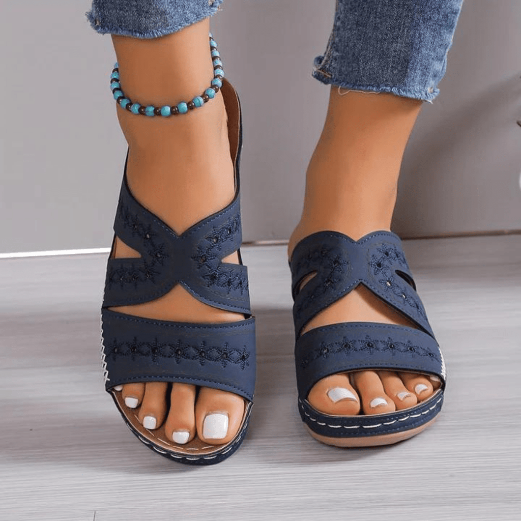 Women's Adjustable Orthopedic Sandals For Summer Comfort Multiple Sizes