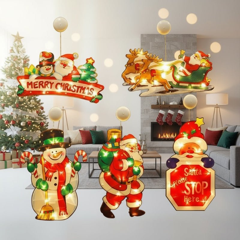 Christmas Window Lights From LumaNest Cozy Festive Glow For Home Decor