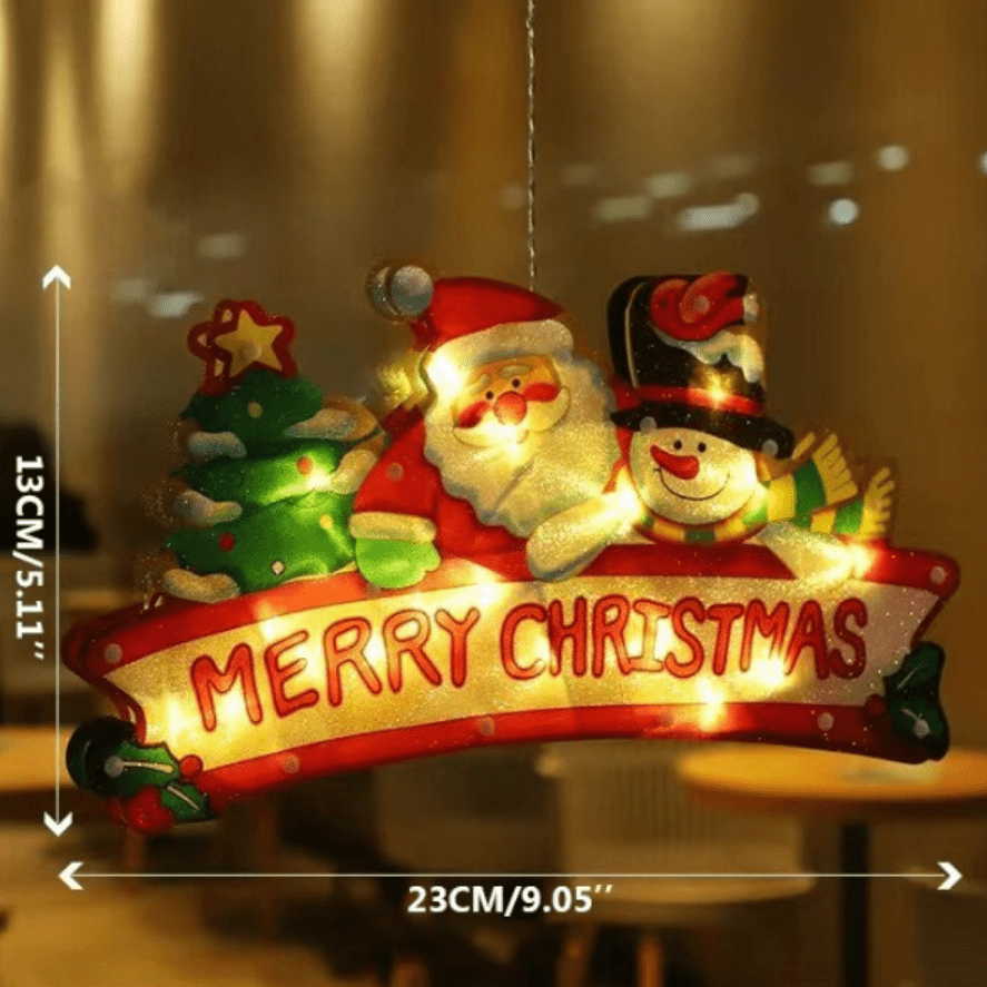 Christmas Window Lights From LumaNest Cozy Festive Glow For Home Decor