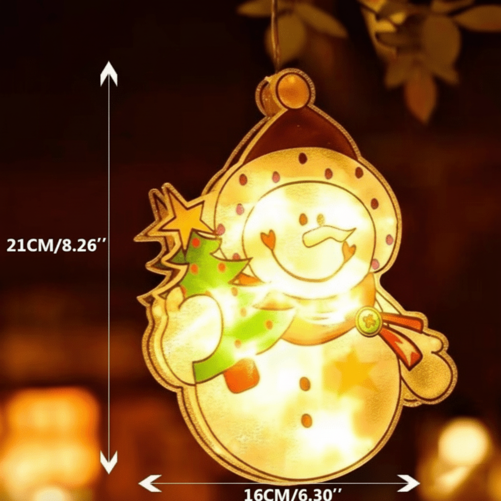 Christmas Window Lights From LumaNest Cozy Festive Glow For Home Decor