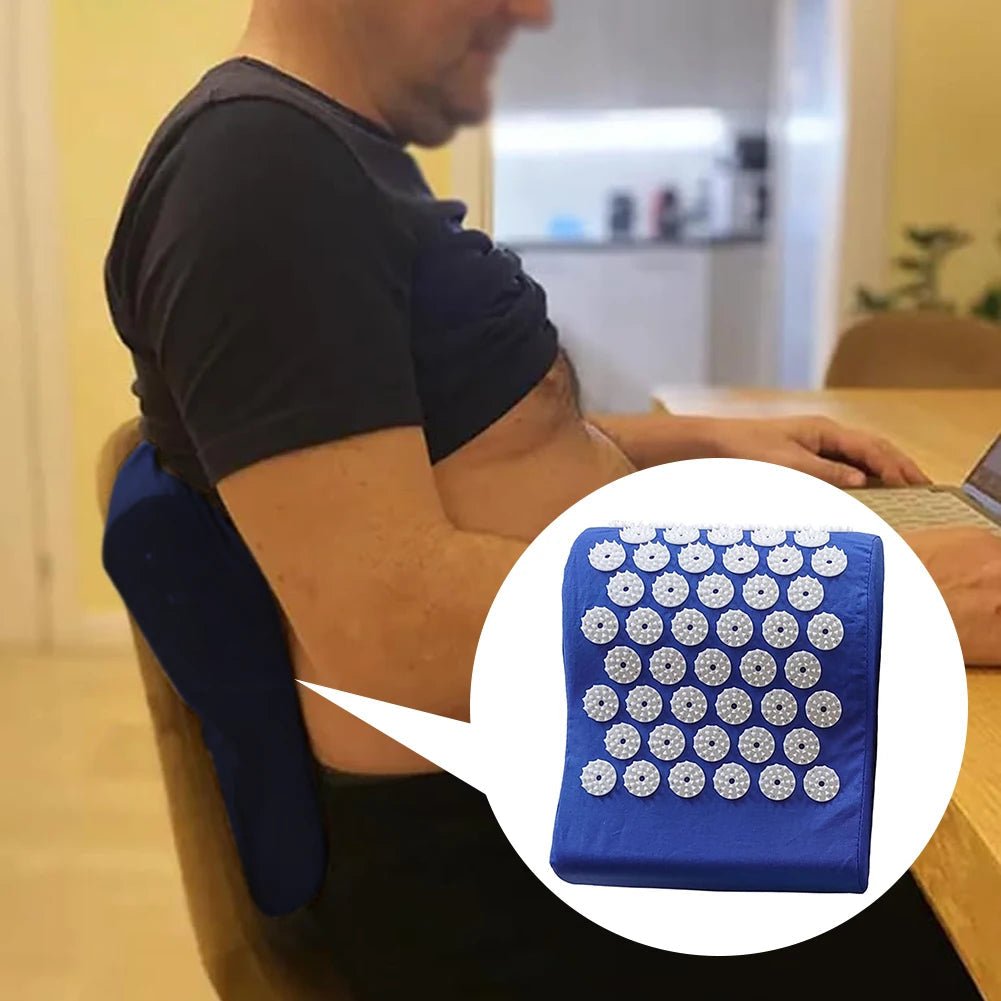 BackEase Washable Acupressure Pillow For Office Workers Pain Relief