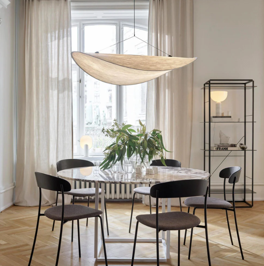 Lampa wisząca SoraHaze w stylu Japandi z kojącym światłem