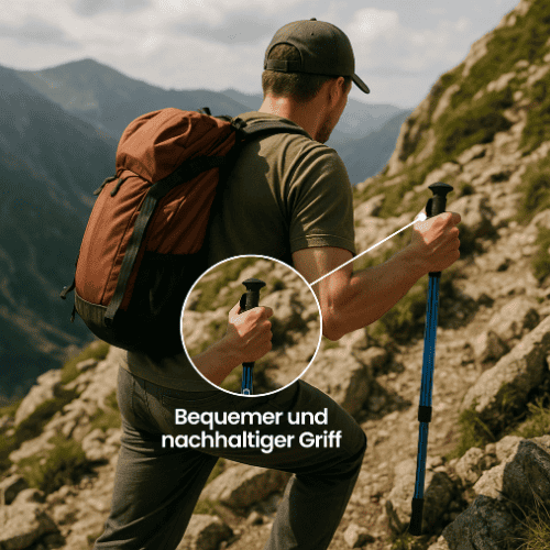 SummitTrail Justerbare Vandrestaver for Turgåere Lettvektige, Stabile og Komfortable
