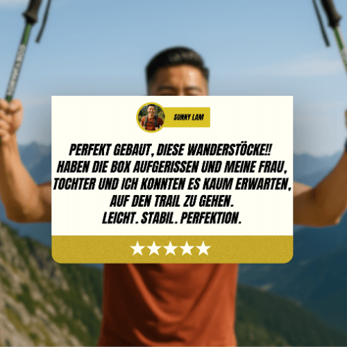 SummitTrail Justerbare Vandrestaver for Turgåere Lettvektige, Stabile og Komfortable
