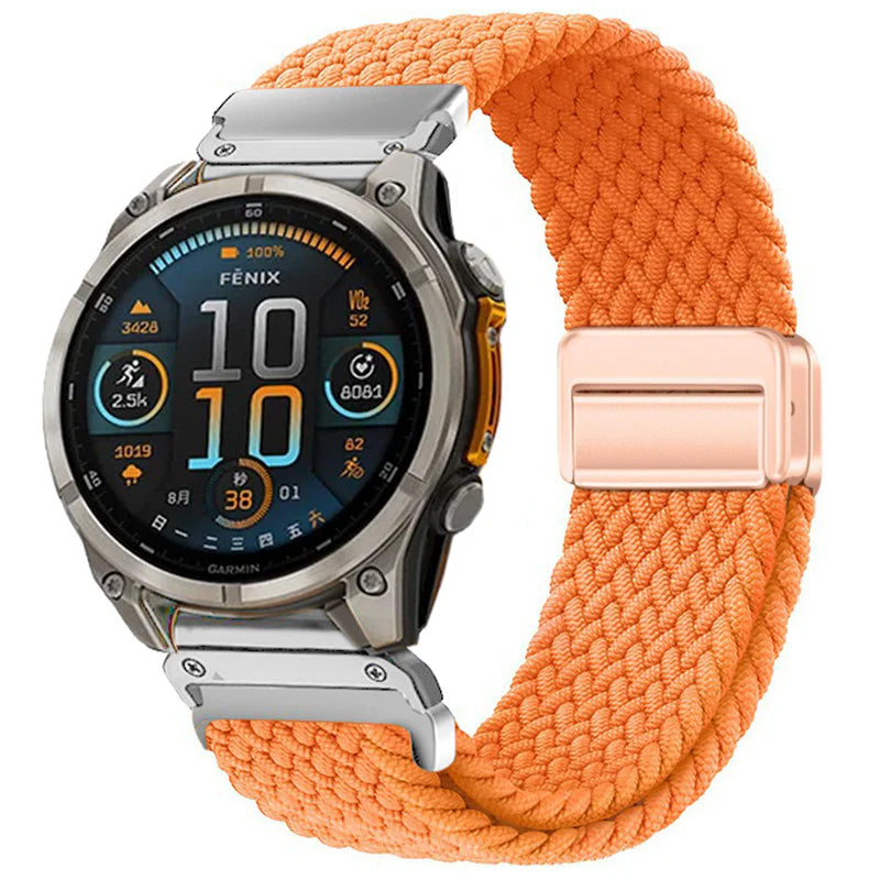 Nylonový řemínek Garmin QuickFit s magnetickou sponou, prémiově nastavitelný fit