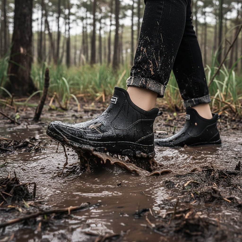STORMSTEP vedenpitävät kumisaappaat märille ja mutaisille poluille