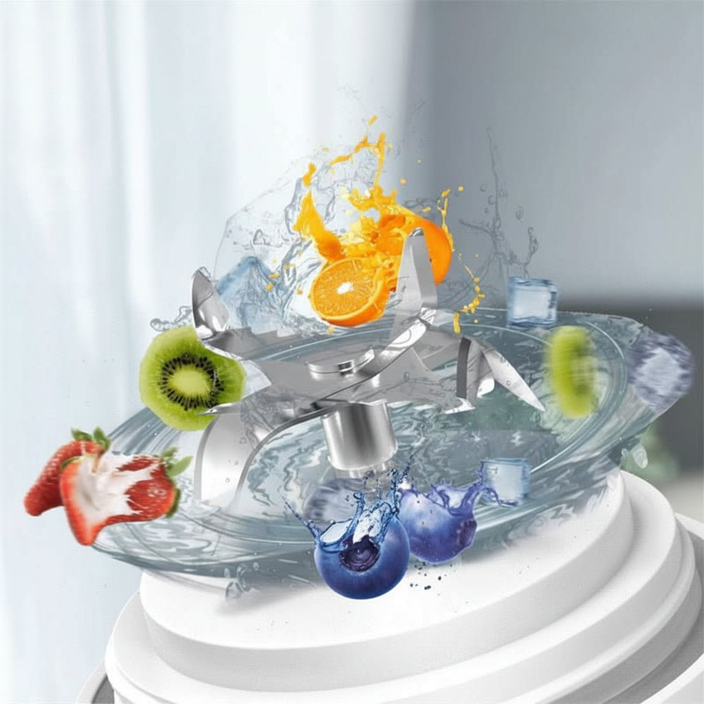 PulseMix Pro bærbar smoothieblender på farten med 4000 mAh batteri 600 ml
