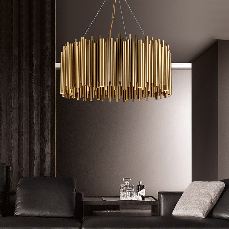 Gilded Nest Lysekrone i Gullfinish med Detaljer
