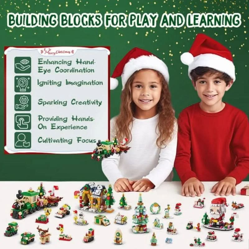 BrightCraft Adventní kalendář: Kreativní stavebnice na Vánoce pro děti od 6 let a výše