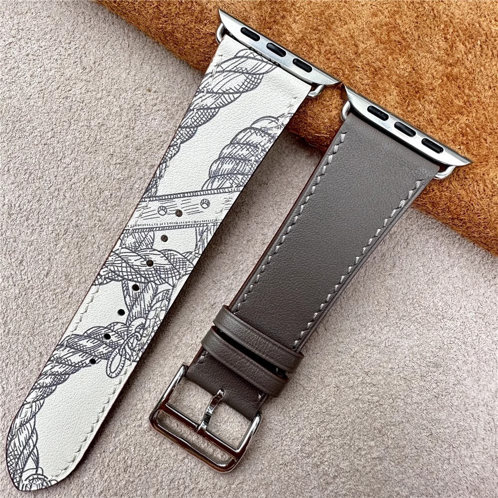 Kožený řemínek Barenia pro Apple Watch