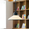 Beaumont | Francouzská závěsná lampa s krémovým sklem do jídelny