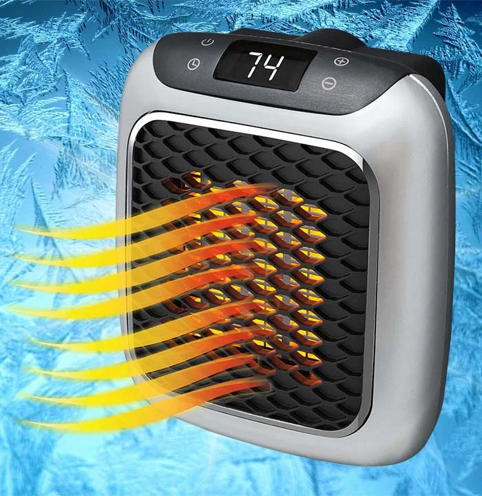 Compact Electric Space Heater Energy Saving Warmth