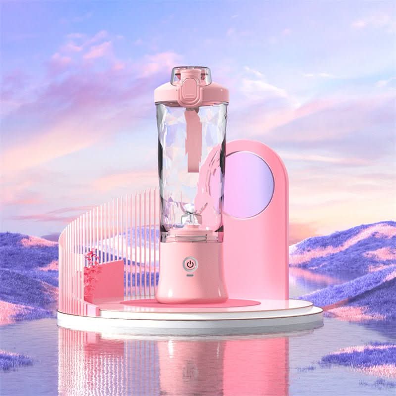 PulseMix Pro bærbar smoothieblender på farten med 4000 mAh batteri 600 ml