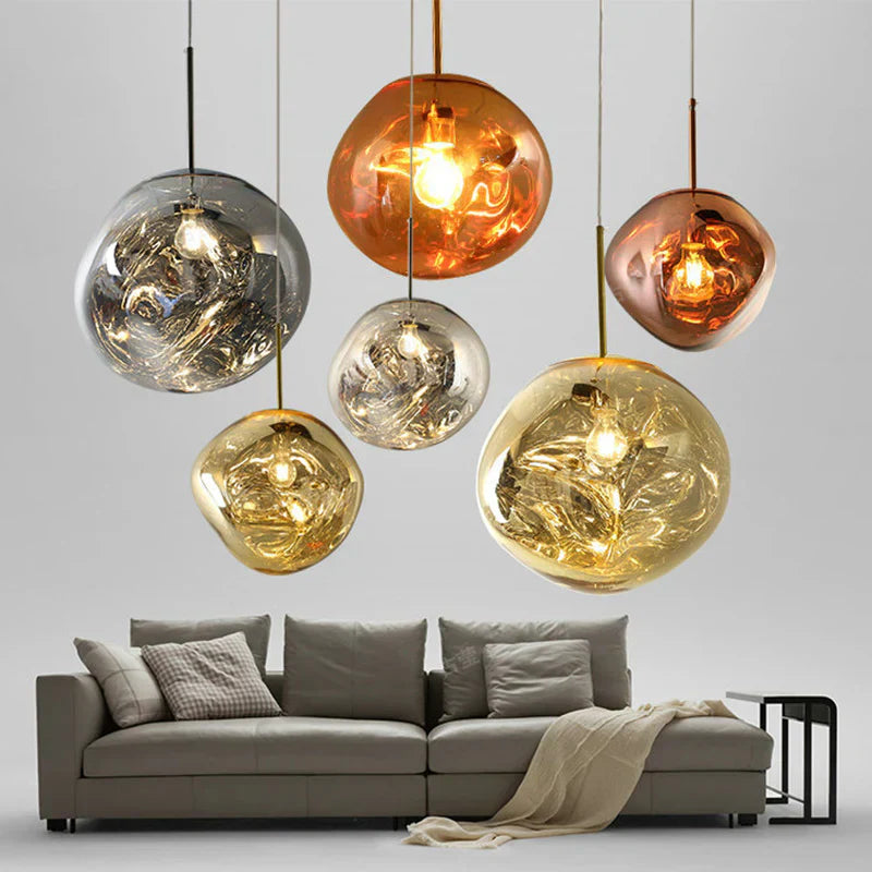 Nordic glass pendant lights