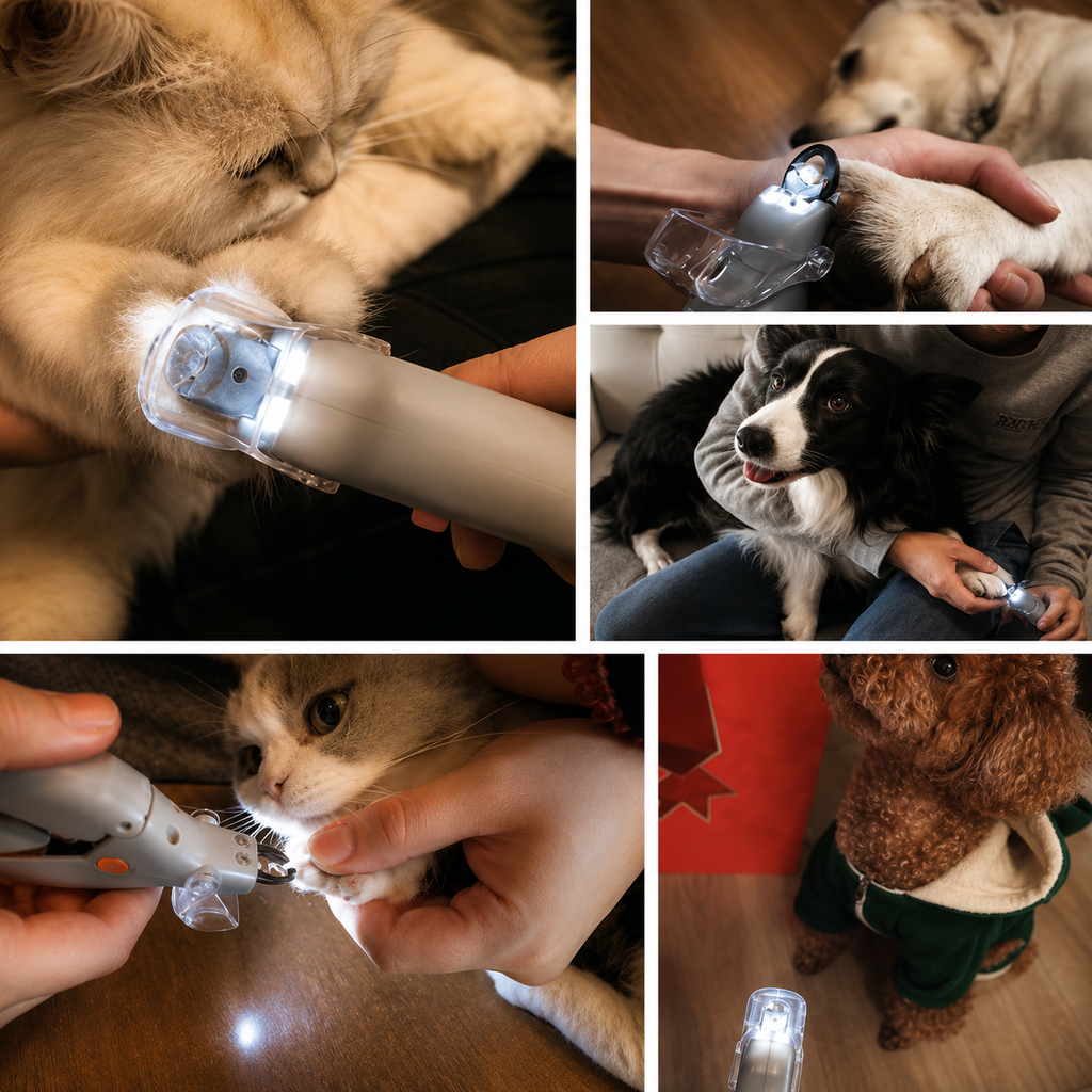 Hunde-Nagelknipser mit Quick-Sensor-Technologie