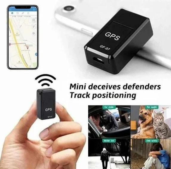 2-Pack Magnetic Mini GPS Bike Trackers, No Subscription