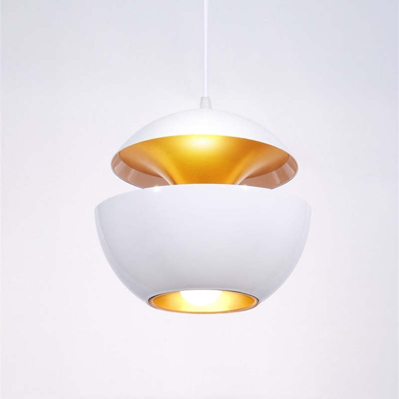 NexaLum Modern LED Pendant Light In Black And White