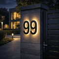 ADDRGLOW Tilpasselige LED-adressenummer i moderne hjem