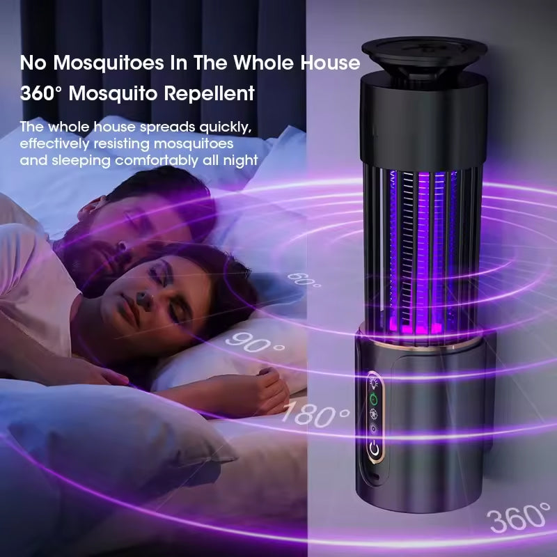 Vnitřní UV lapač komárů pro domácí použití s pokrytím 360 stupňů