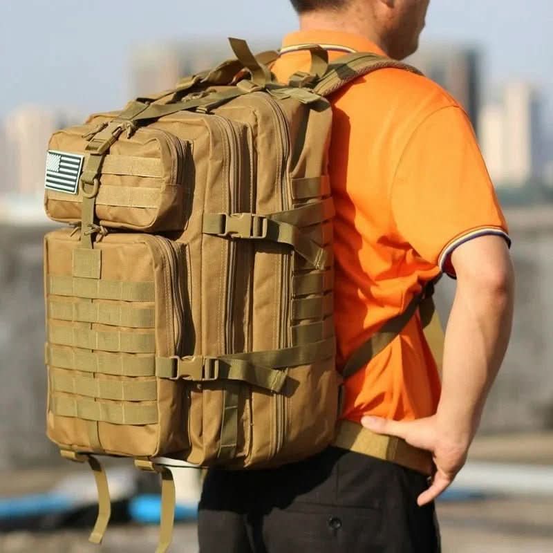 AdventurePack 50L Vandtæt Taktisk Rygsæk til Rejse og Udendørs Brug