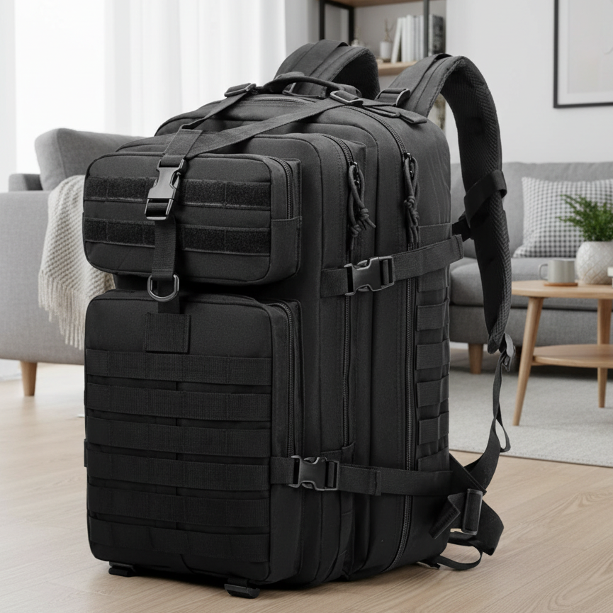 AdventurePack 50L Vandtæt Taktisk Rygsæk til Rejse og Udendørs Brug