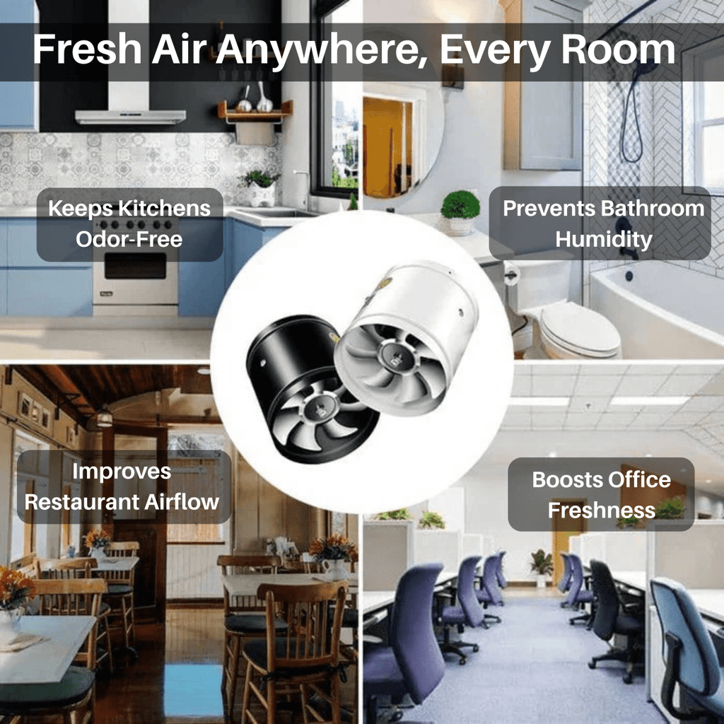 AeroVent ventilator stille udsugning til ren og frisk luft