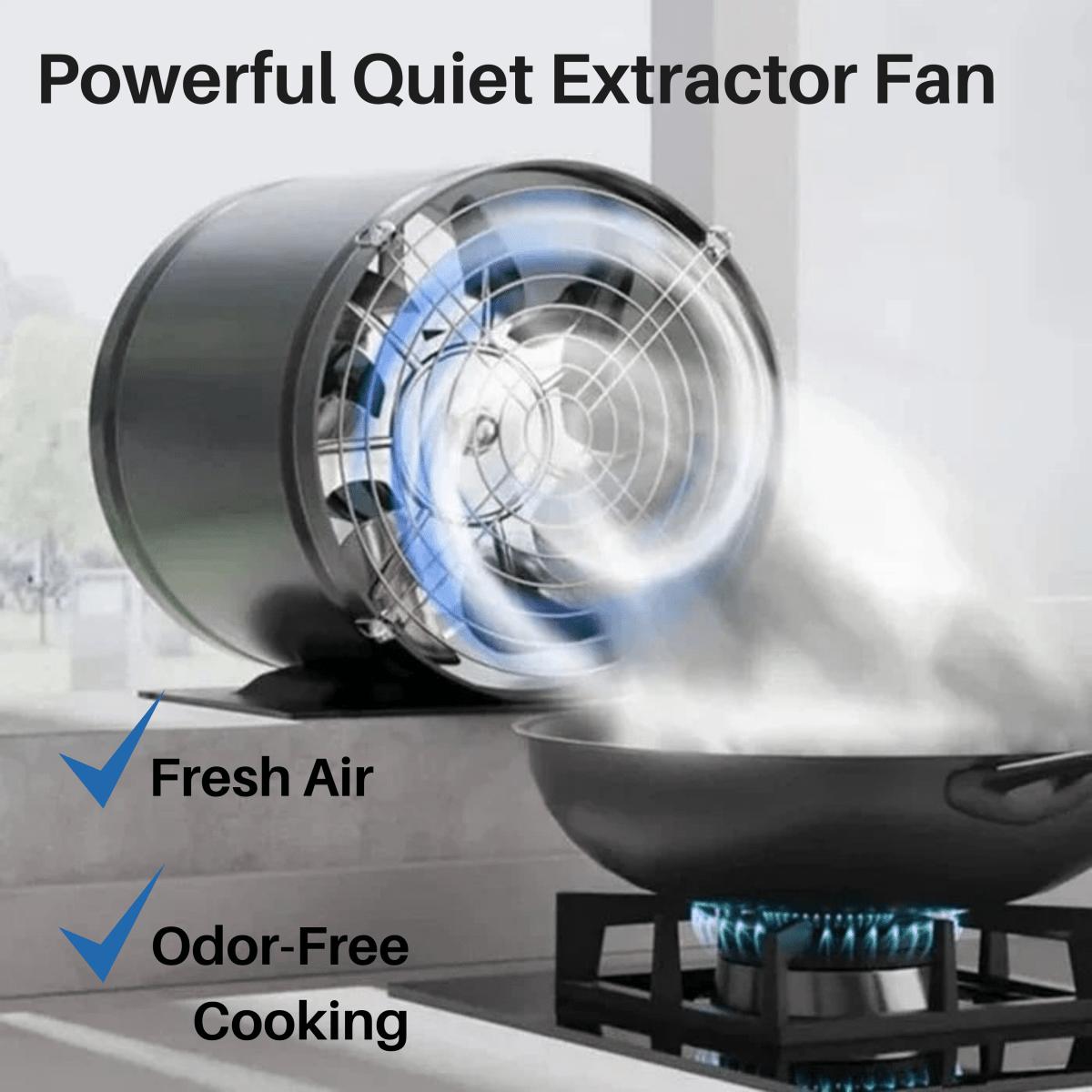 AeroVent ventilator stille udsugning til ren og frisk luft