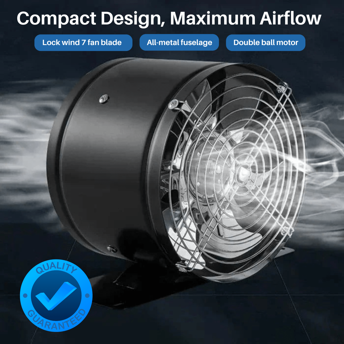 AeroVent ventilator stille udsugning til ren og frisk luft