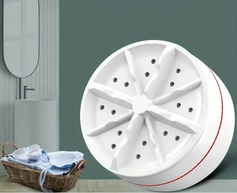 CleanWave™ Tragbarer Ultraschall-Waschautomat