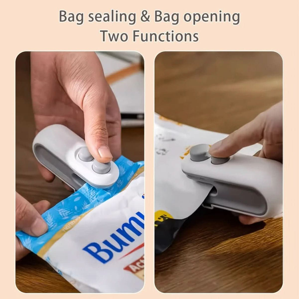 NovaSeal Pocket Bag Sealer Manual Keeps Food Fresh for Home Cooks