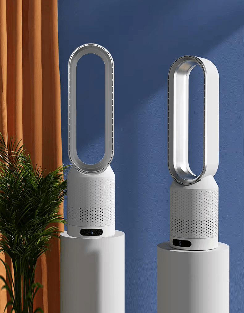 AIRCLEAR 3-in-1 Ventilator ohne Rotorblätter für gesunde Raumluftqualität