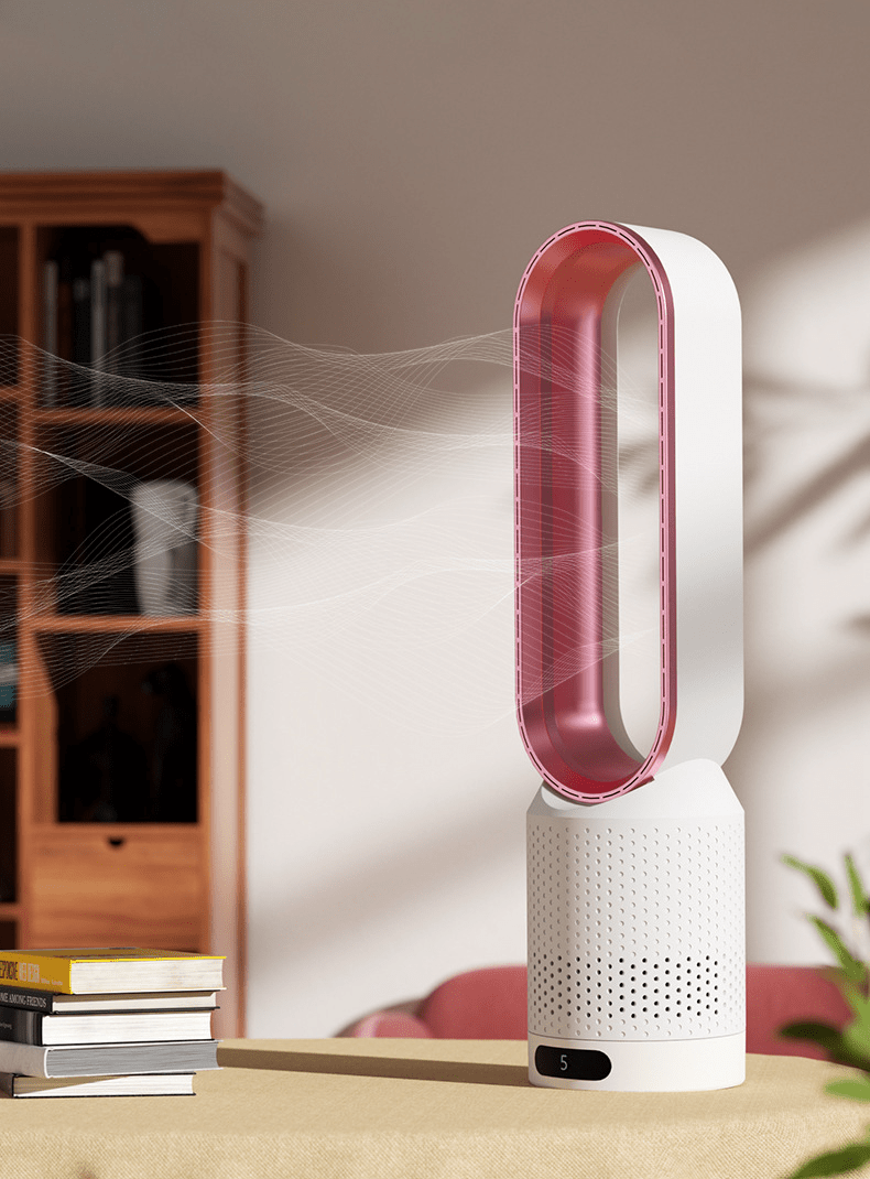 AIRCLEAR 3-in-1 Ventilator ohne Rotorblätter für gesunde Raumluftqualität